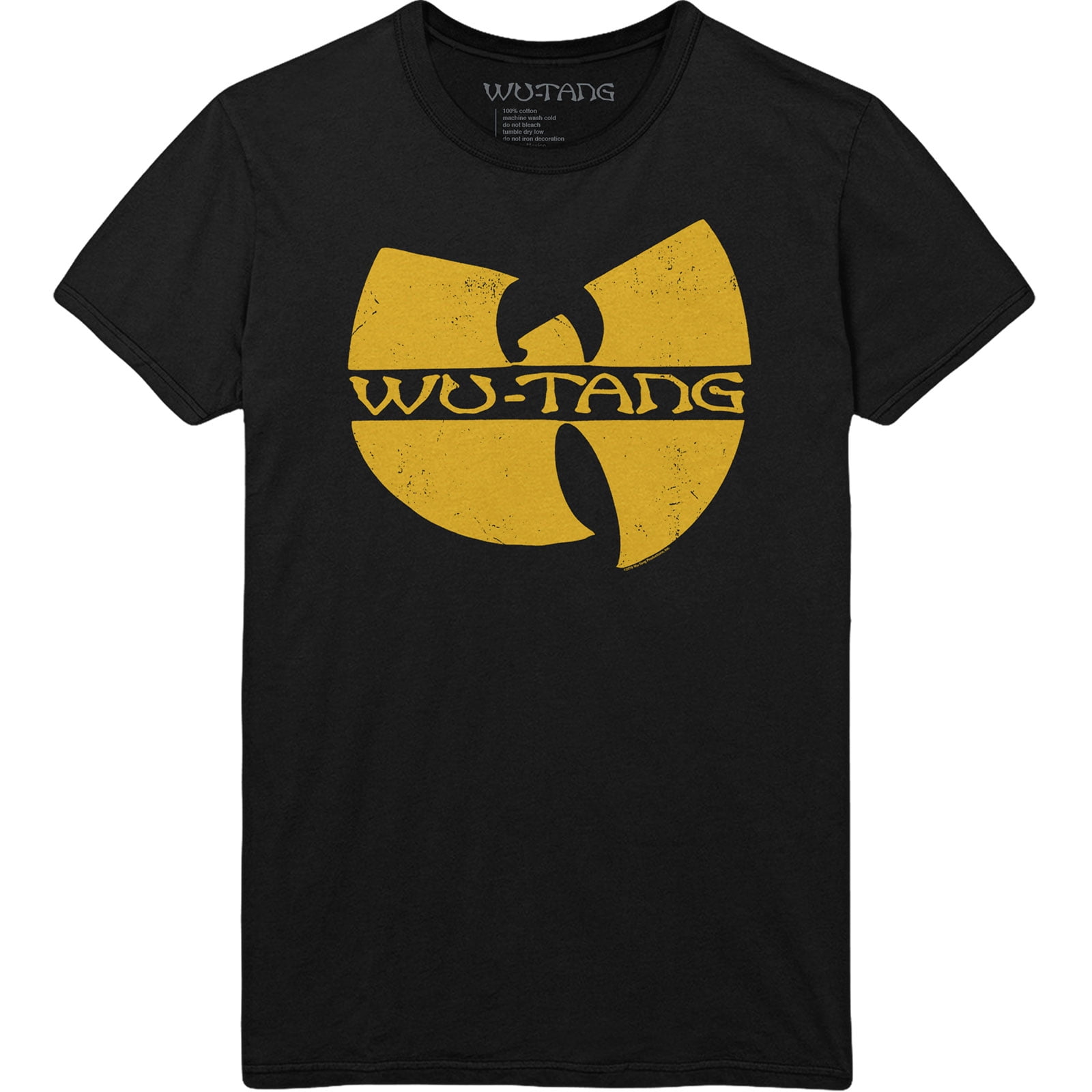 Wu-Tang Clan Staten Island Dragon T-Shirt - Black, Red & Gold Design (Large To 3XL)