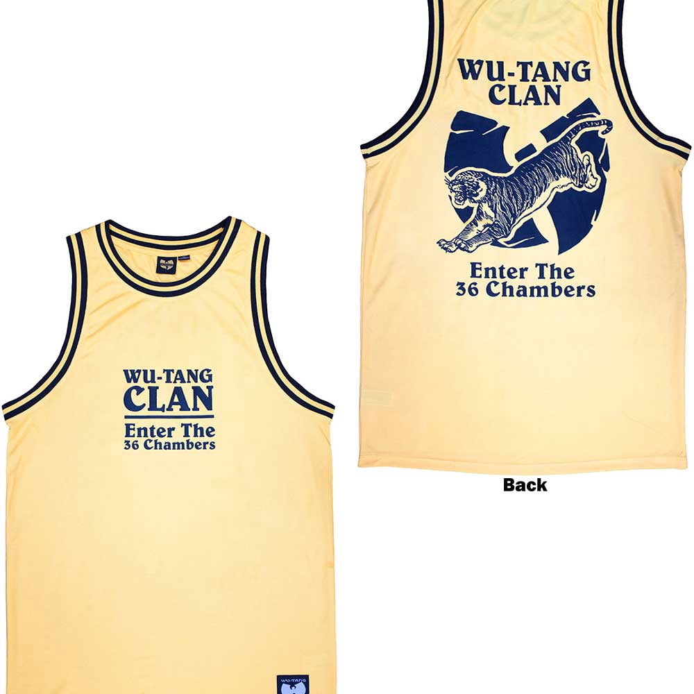 Wu-Tang Clan Unisex Vest T-Shirt: Enter The 36 Chambers (Back Print ...