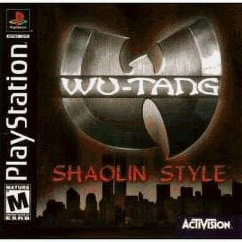 Pre-Owned Wu-Tang Shaolin Style, PlayStation Physical Fighting Action & Adventure Video Game, Parental Controls
