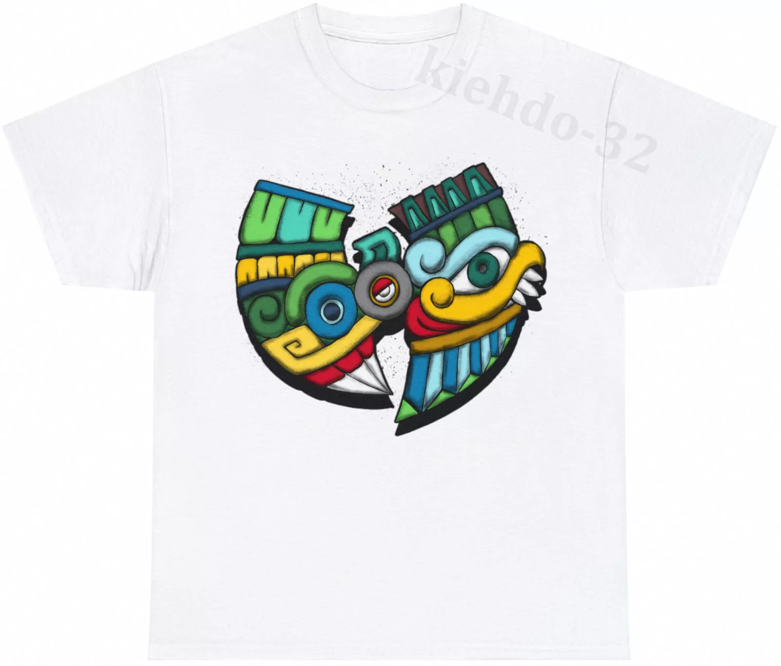 Wu-Tang Symbol Nahuatl Aztec Hip Hop Rap Shirt - Walmart.com