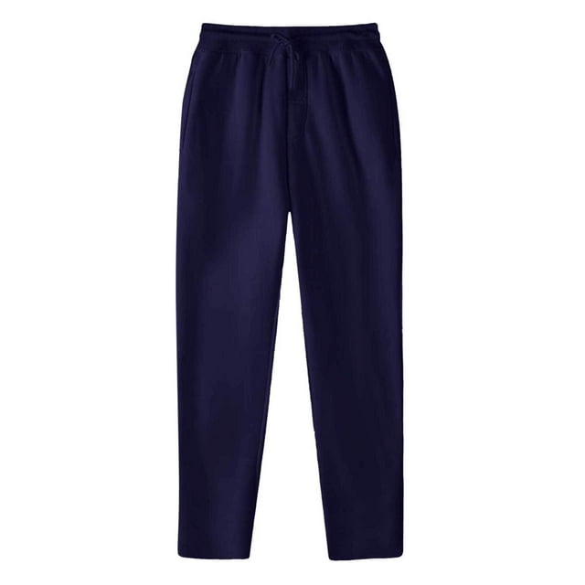 WuLIQna Fleece Lined Thermal Pants Sweatpants Wide Leg Water Casual