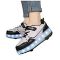 WuLIQna Toddler Sneakers Light Up Shoes for Boy Girl Comfortable Led