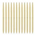 thumbnail image 1 of WuPing 12 Pcs Ballpoint Pens 1.0mm Black Ink Metal Retractable Pens for Wedding Business Office (Silver, Gold), 1 of 7