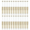 thumbnail image 1 of WuPing 30 Pcs Pens Beadable Pens 1.0mm Black Ink DIY Pens Halloween Pens Ballpoint Pens (Black, Gold, Blue, White, Yellow), 1 of 6