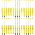 thumbnail image 1 of WuPing 30 Pcs Pens Beadable Pens 1.0mm Black Ink DIY Pens Halloween Pens Ballpoint Pens (Black, Gold, Blue, White, Yellow), 1 of 7