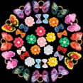 thumbnail image 1 of WuPing 36 Pcs Dog Bows with Rubber Bands, Small Dog Hair Ties Puppy Apparel Accessories, 1 of 7