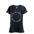 thumbnail image 1 of Wubba Lubba Dub Dub Women's Fashion Relaxed T-Shirt Tee Heather Navy X-Large, 1 of 4