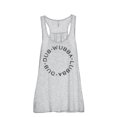 thumbnail image 1 of Wubba Lubba Dub Dub Women's Fashion Sleeveless Flowy Racerback Tank Top Sport Grey X-Large, 1 of 5