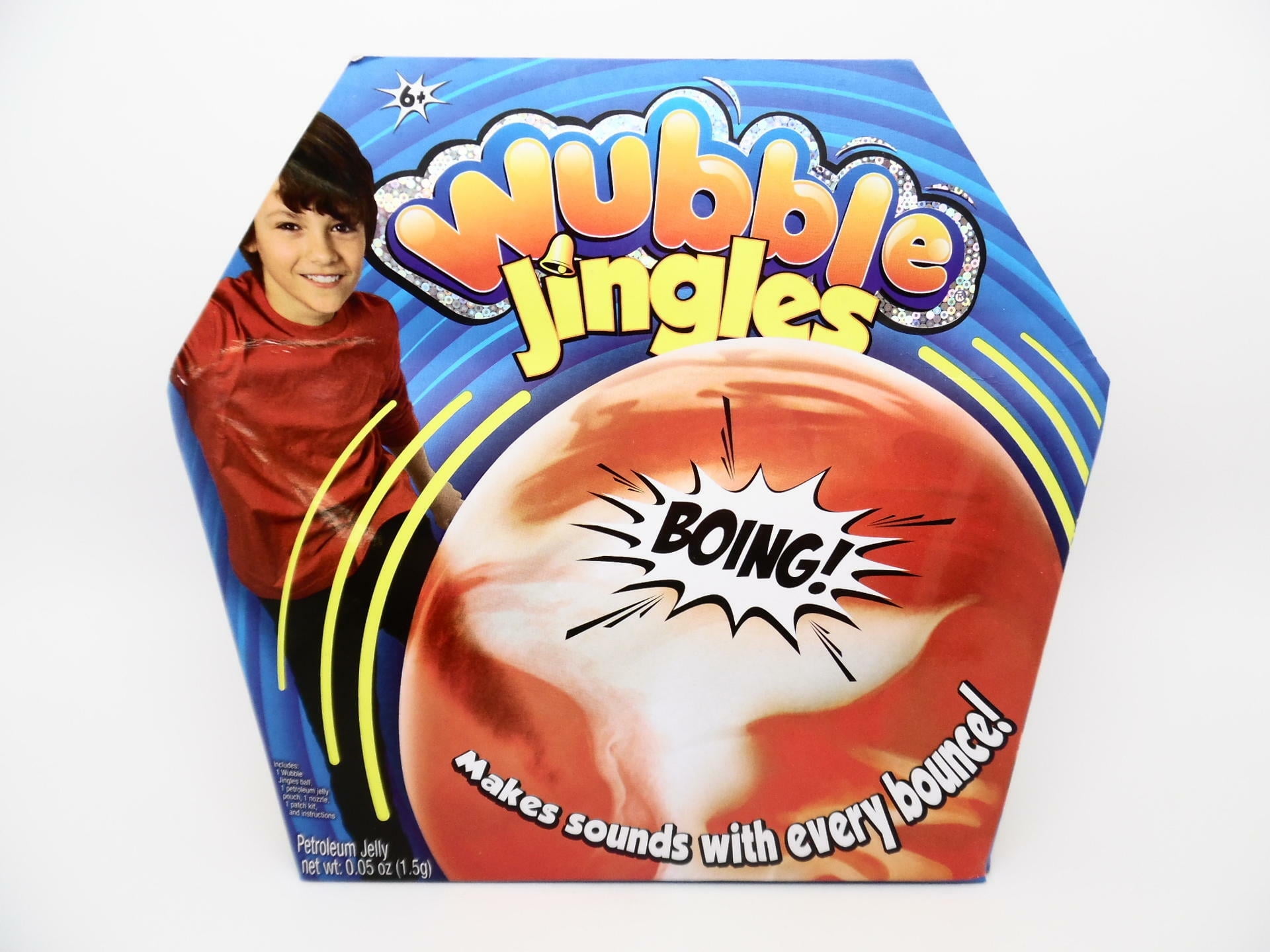 Wubble Jingles BOING! Inflatable 30" Bubble Ball Makes Sounds with