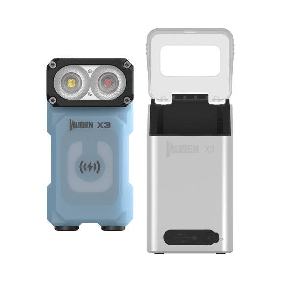 Wuben X3pro Flashlight BLUE