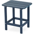 thumbnail image 1 of Wubio 19'' Adirondack Side Table, Rectangular HDPE End Table, Weather Resistant and Easy Maintenance, Dark Blue, 1 of 16