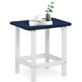 thumbnail image 1 of Wubio 19'' Adirondack Side Table, Rectangular HDPE End Table, Weather Resistant and Easy Maintenance, Navy Blue, 1 of 17