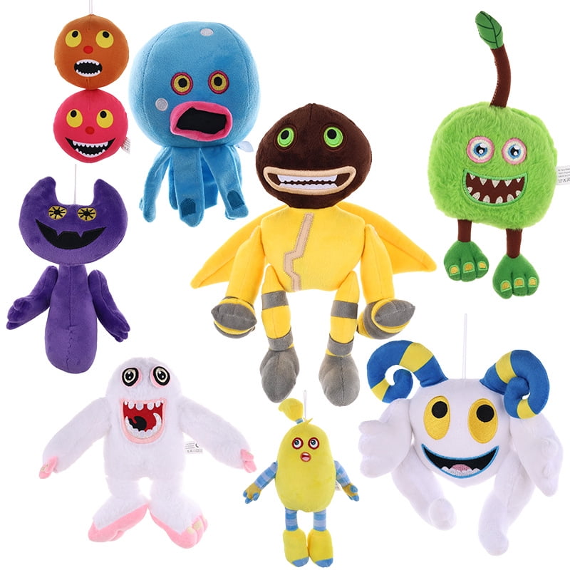 Wubox Plush, 8PCS Sing Monsters Plush Toy , Sing Monsters Soft Stuffed ...
