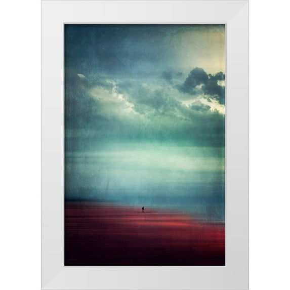 Wuestenhagen, Dirk 11x14 White Modern Wood Framed Museum Art Print Titled - Enjoying Silence