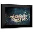 thumbnail image 1 of Wuestenhagen, Dirk 18x13 Black Modern Framed Museum Art Print Titled - Waterlilies, 1 of 5