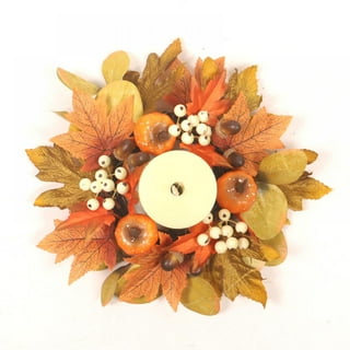 Wuff Meow Fall Wreaths in Fall Floral Decor