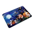 thumbnail image 1 of Wuffmeow Halloween Theme Floor Mats Print Horror Print Area Rugs, 1 of 6