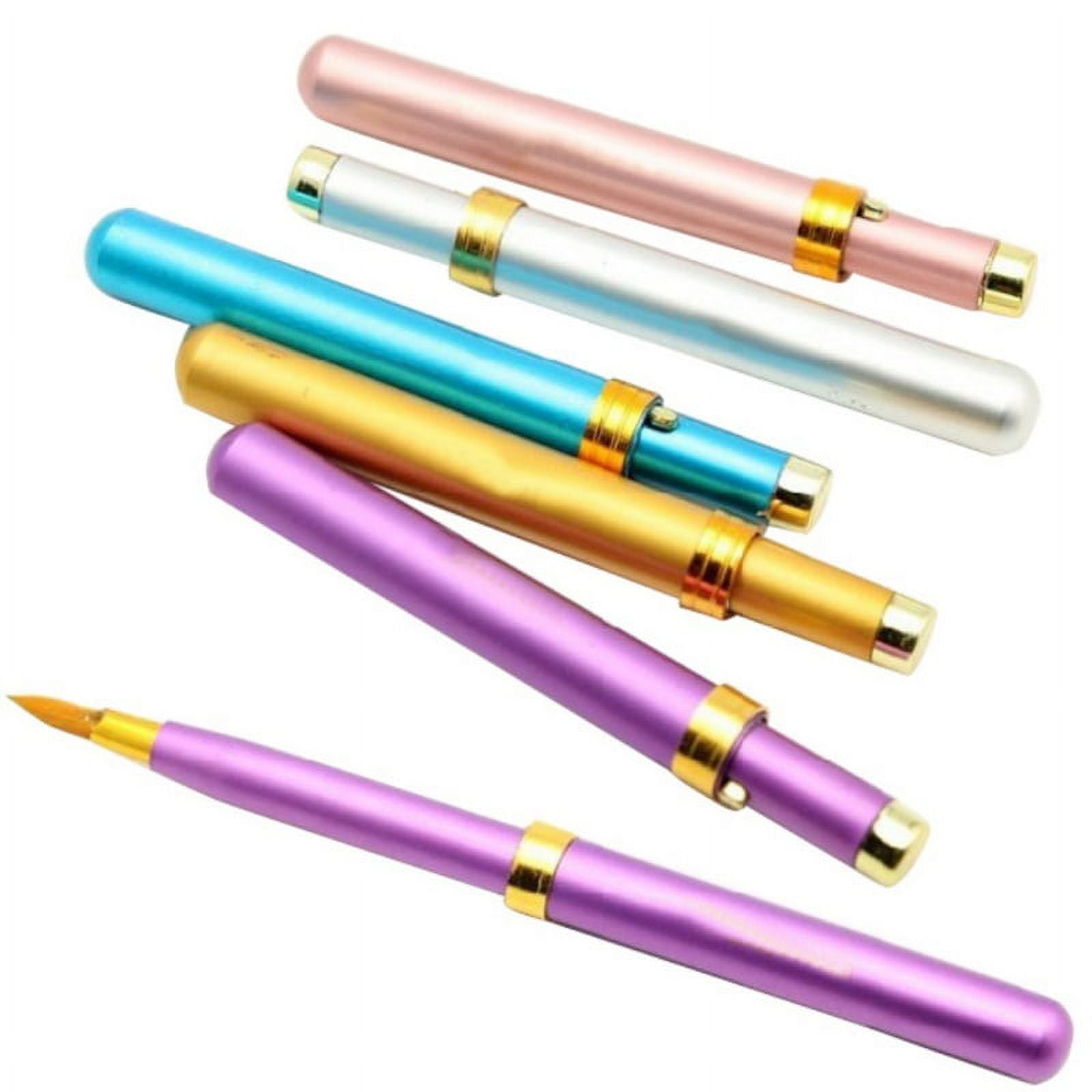 Wuffmeow Women Portable Makeup Lip Brushes Retractable Cosmetic Lip Brush Make Up Lipstick Gloss