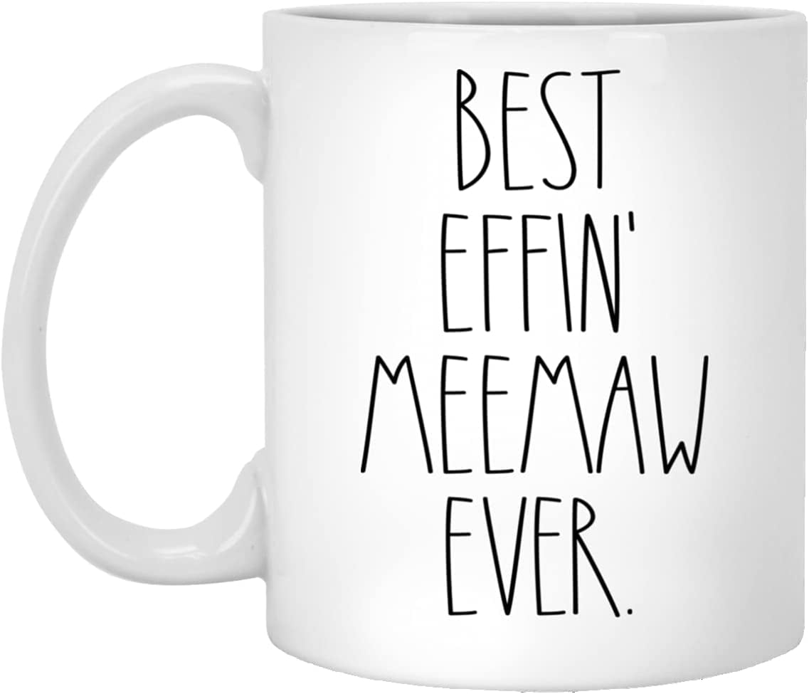 Wuhaoniu MeemawBest Effin Meemaw Garden Sculpture Outdoor Decoration