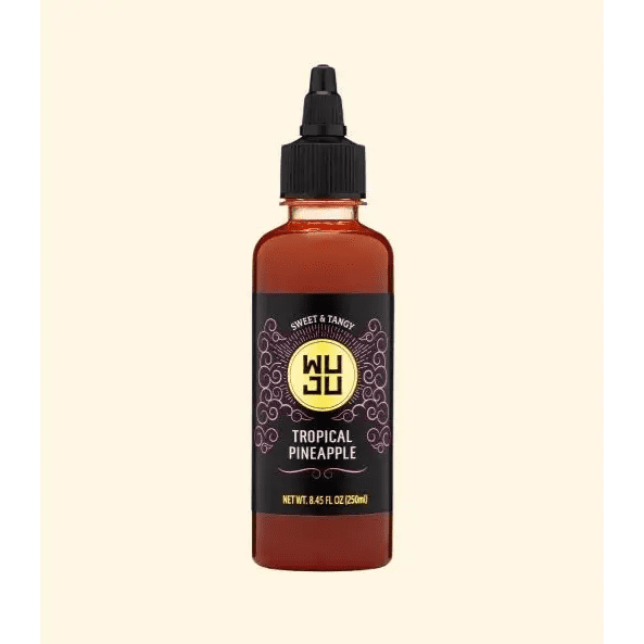 WUJU All Natural Hot Sauce - Pack Of 6, 5 Fl Oz Bottles, Spicy Condiment