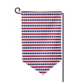 thumbnail image 1 of Wukai American Patriotic Stars And Stripes Print Garden Flag 12.5x18 Inch Double Sided Sun-resistant Rain-resistant, Wrinkle-resistant Colorfast(Only Flag), 1 of 1