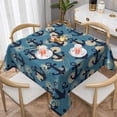 thumbnail image 1 of Wukai Anchors Waterproof Tablecloth for Kitchen Dining, Fits Square Tables for 2-4 Seats -54"x54", 1 of 7