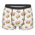 thumbnail image 1 of Wukai Avocado Lovers Print Men’s Underwear Breathable Boxer Briefs,&nbsp;Moisture Wicking & Breathable-Small, 1 of 7