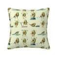 thumbnail image 1 of Wukai Avocado for Exercise Premium Polyester Fleece Pillow Covers with Hidden Zipper Closure,Luxuriously Soft and Durable-16"x16", 1 of 7