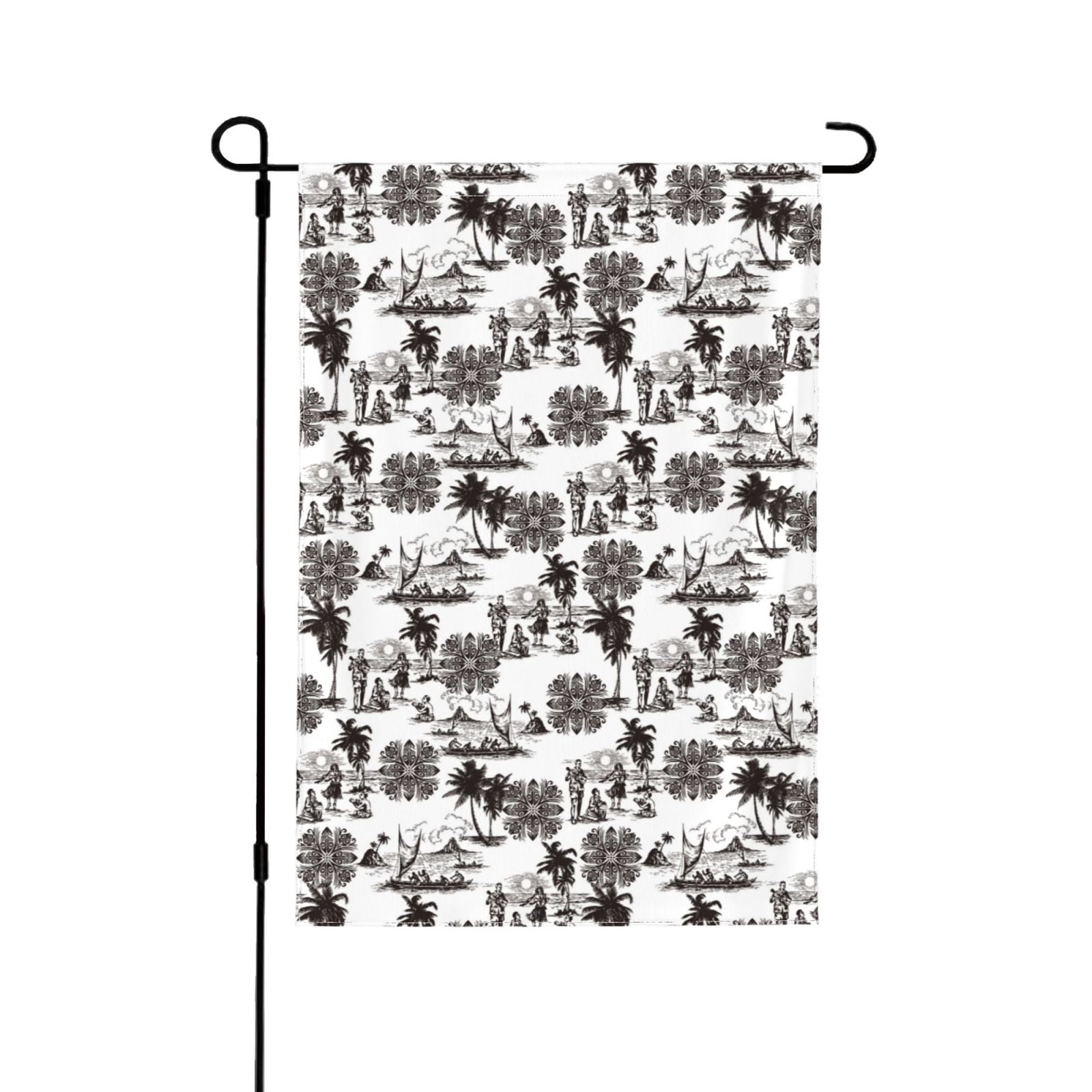 Wukai Beach Garden Flags Double Sided Welcome Garden Yard House Flags ...