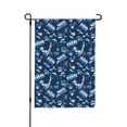 thumbnail image 1 of Wukai Blue Bus Garden Flags Double Sided Welcome Garden Yard House Flags Outside Outdoor House (Only Flag), 1 of 8