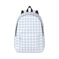 thumbnail image 1 of Wukai Blue Checkboard Paper Reusable Cosmetic bag,Travel Toiletry Organizer Capacity,Waterproof Puzzle Bags, 1 of 7