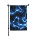 thumbnail image 1 of Wukai Blue Lightning Garden Flags Double Sided Welcome Garden Yard House Flags Outside Outdoor House (Only Flag), 1 of 8