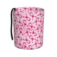 thumbnail image 1 of Wukai Breast Cancer Ribbons Awareness Print Car Trash Can - Easy to Clean Hanging Garbage Bin - Removable Liner - Leak-Car Garbage Can - Waterproof Trash Can for Car and SUV, 1 of 7