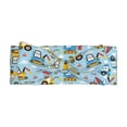 thumbnail image 1 of Wukai Building Truck Print Baby Bow Headband for Newborn Infant Baby Toddler Girls, 1 of 5