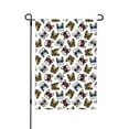 thumbnail image 1 of Wukai Bulldog Sunglasses Face Garden Flags Double Sided Welcome Garden Yard House Flags Outside Outdoor House (Only Flag), 1 of 8