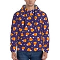 thumbnail image 1 of Wukai Candy Corn (2) Print Men Hoodies Fleece Sweatshirts Long Sleeve Sweaters Pullover Fall Outfits Winter Clothes-4X-Large, 1 of 7