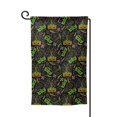 thumbnail image 1 of Wukai Carnival Mardi Gras3 Print Garden Flag 12.5x18 Inch Double Sided Sun-resistant Rain-resistant, Wrinkle-resistant Colorfast(Only Flag), 1 of 7