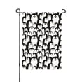 thumbnail image 1 of Wukai Cartoon Penguin Garden Flags Double Sided Welcome Garden Yard House Flags Outside Outdoor House (Only Flag), 1 of 8