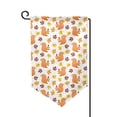 thumbnail image 1 of Wukai Cartoon Squirrel Print Garden Flag 12.5x18 Inch Double Sided Sun-resistant Rain-resistant, Wrinkle-resistant Colorfast(Only Flag), 1 of 1