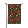 thumbnail image 1 of Wukai Chili2 Garden Flags Double Sided Welcome Garden Yard House Flags Outside Outdoor House (Only Flag), 1 of 8