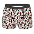 thumbnail image 1 of Wukai Christmas Cat Print Men’s Underwear Breathable Boxer Briefs,&nbsp;Moisture Wicking & Breathable-Small, 1 of 7
