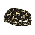 thumbnail image 1 of Wukai Christmas Gold Deers Sports sweatband,Men & Women Sweatband Headband for Running, Cross Training, Racquetball, Working Out, 1 of 7