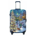 thumbnail image 1 of Wukai Christmas Tree Elastic Luggage Cover: Personalized Protection for Your Suitcase - Fits 19~29-inch, Washable & Durable Travel Companion-X-Large, 1 of 8
