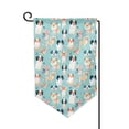 thumbnail image 1 of Wukai Colorful Dog Print Garden Flag 12.5x18 Inch Double Sided Sun-resistant Rain-resistant, Wrinkle-resistant Colorfast(Only Flag), 1 of 7