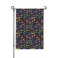 thumbnail image 1 of Wukai Colorful Excavator Garden Flags Double Sided Welcome Garden Yard House Flags Outside Outdoor House (Only Flag), 1 of 8