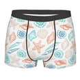 thumbnail image 1 of Wukai Colorful Seashells1 Print Men’s Underwear Breathable Boxer Briefs,&nbsp;Moisture Wicking & Breathable-Medium, 1 of 7