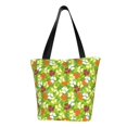 thumbnail image 1 of Vsdgher St. Patrick's Day3 print Reusable Shopping Grocery Bags for Women Shopping with Pouch Foldable Pouch Lightweight Polyester Fabric, 1 of 6
