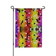 thumbnail image 1 of Wukai Colorful Tie Dye Stained Glass 1 Garden Flags Double Sided Welcome Garden Yard House Flags Outside Outdoor House (Only Flag), 1 of 8