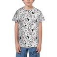 thumbnail image 1 of Wukai Cowboy Youth Unisex Short Sleeve T-Shirt for Boys, Girls, Teens, and Kids-X-Small, 1 of 7
