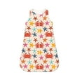 Wukai Crabs And Seastars Toddler Sleep Sack,Sleep Sack With Sleeves